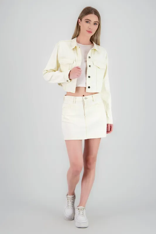 Falda mini con cortes sold by Shasa