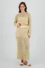 Falda maxi crochet sold by Shasa