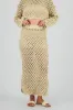 Falda maxi crochet sold by Shasa