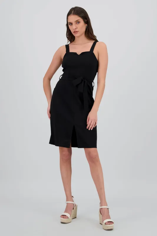 Vestido maxi tirantes detalle liston sold by Shasa