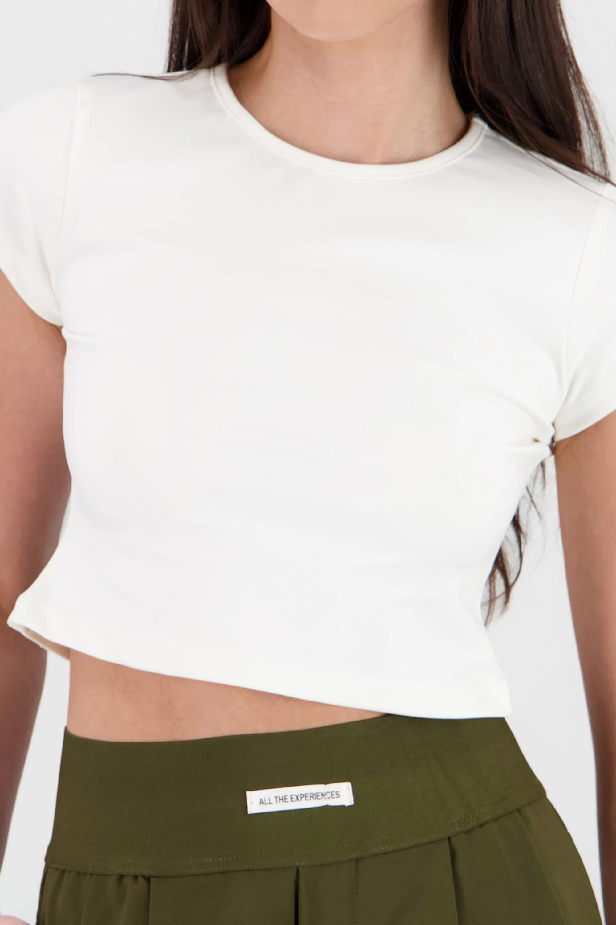 Top manga corta cuello redondo suave sold by Shasa product image thumbnail 5