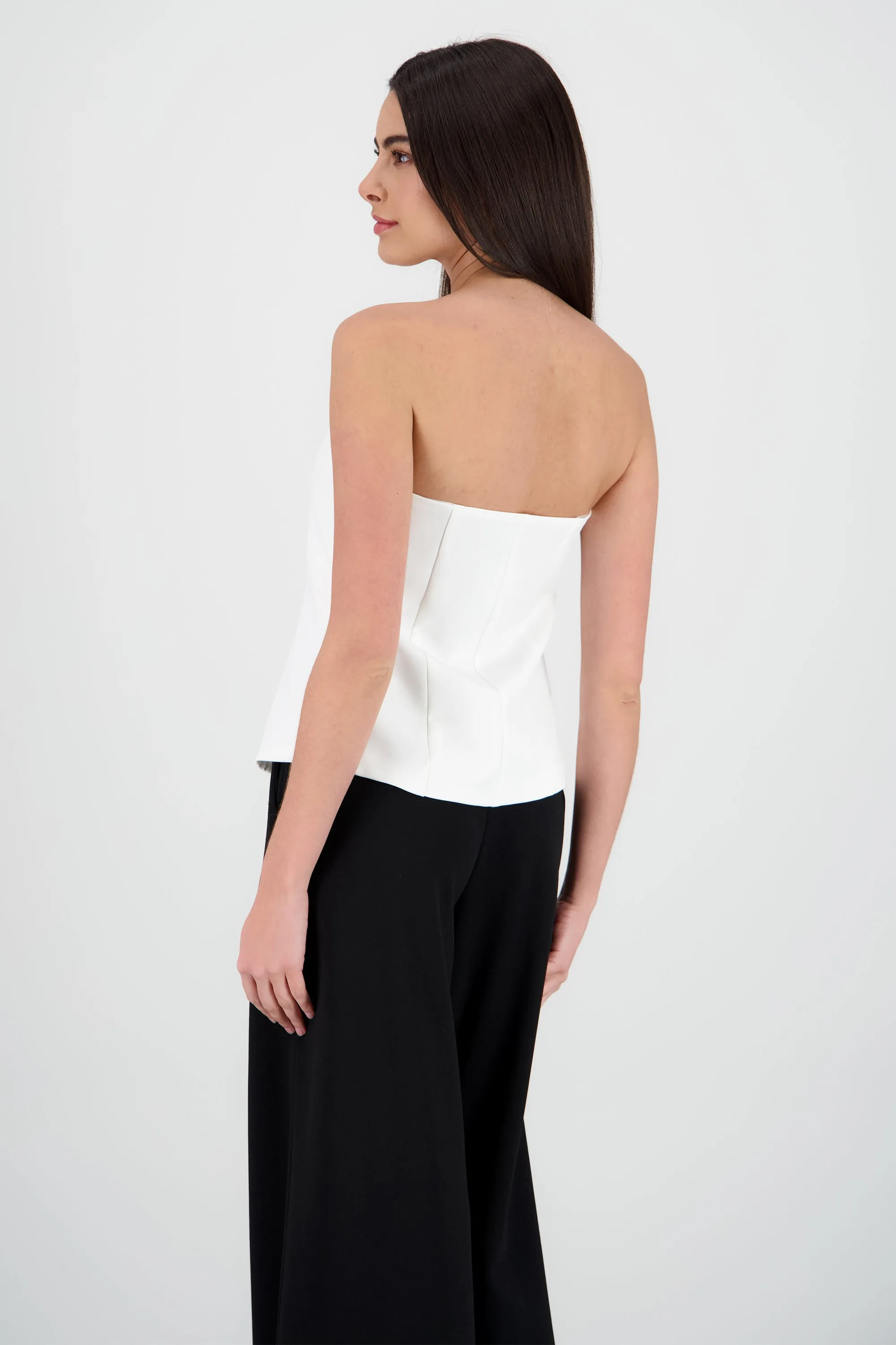 Top strapless con botones chicos Hypsters sold by Shasa product image thumbnail 4