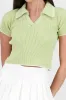 Top polo tejido contraste color Hypsters sold by Shasa