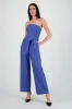 Jumpsuit strapless detalle cinturon sold by Shasa