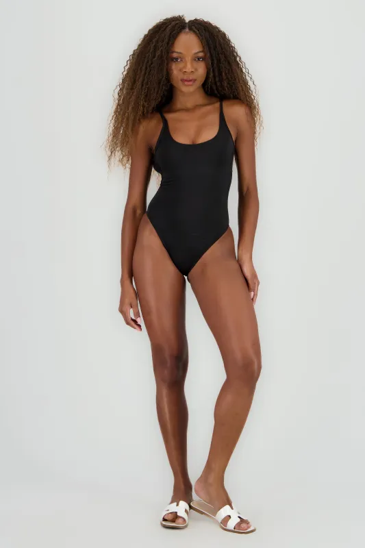 Traje de baño entero espalda baja sold by Shasa