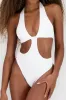 Traje de baño escote v cutouts sold by Shasa