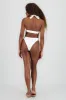 Traje de baño escote v cutouts sold by Shasa