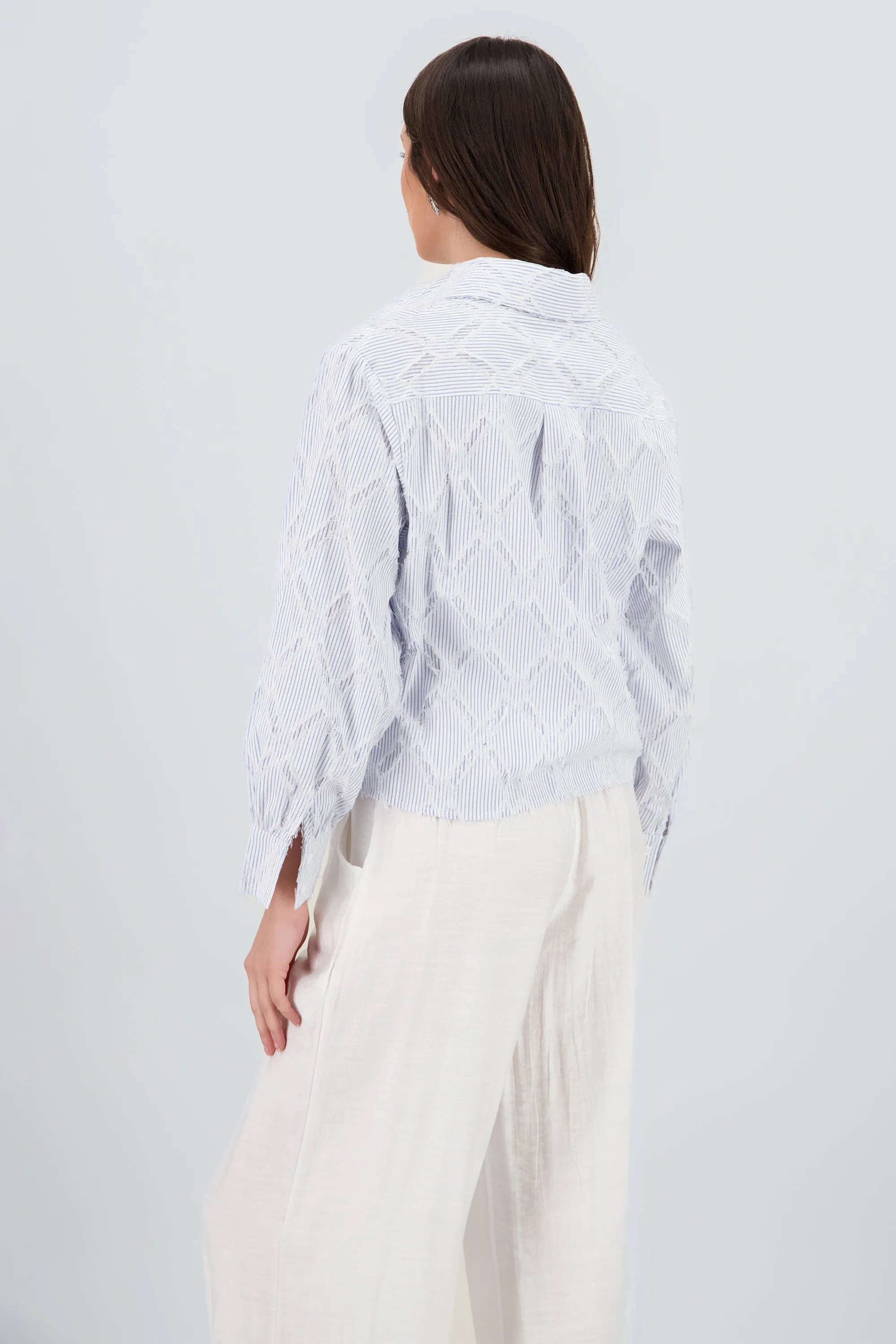 Camisa crop bordado sold by Shasa product image thumbnail 4