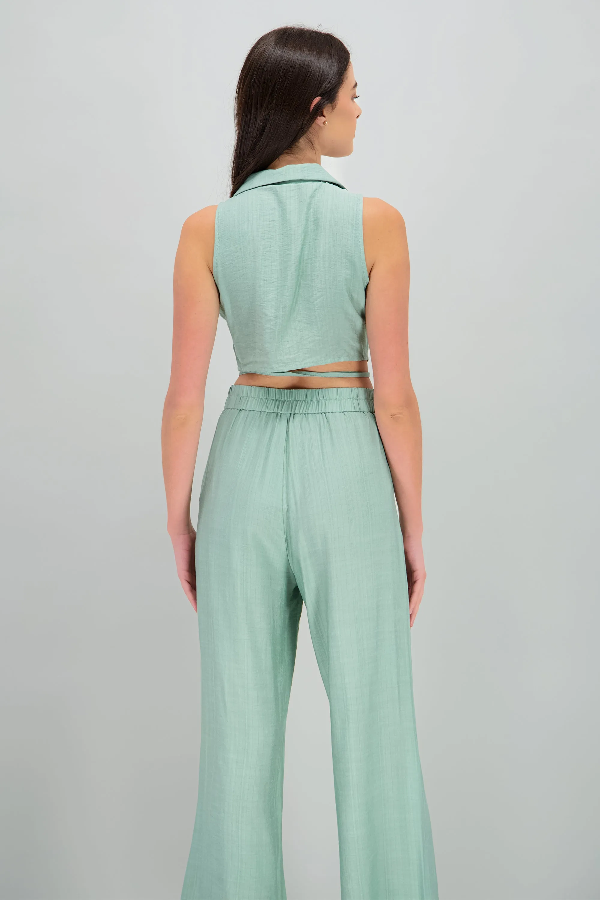 Chaleco crop detalle amarre sold by Shasa product image thumbnail 4