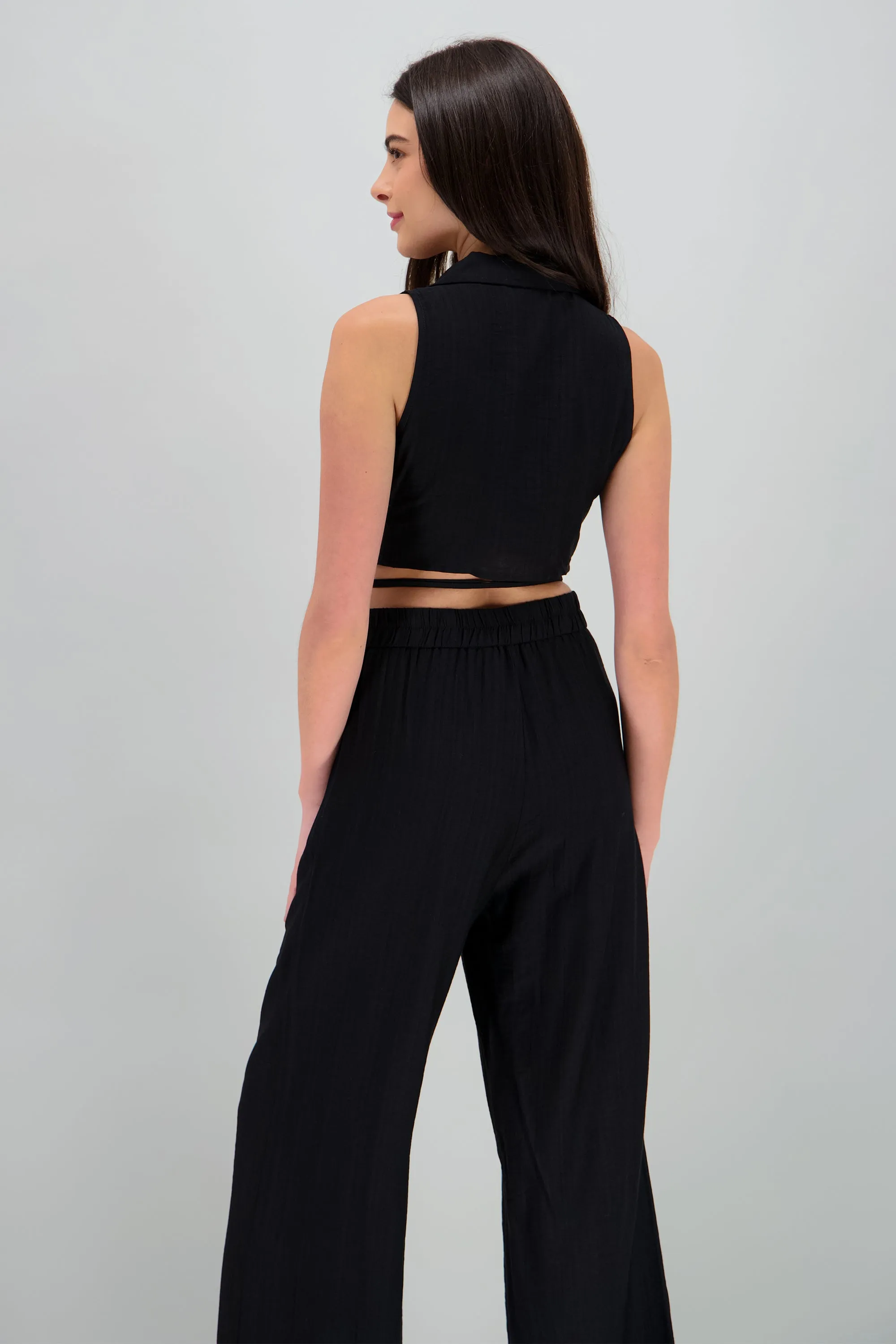 Chaleco crop detalle amarre sold by Shasa product image thumbnail 4