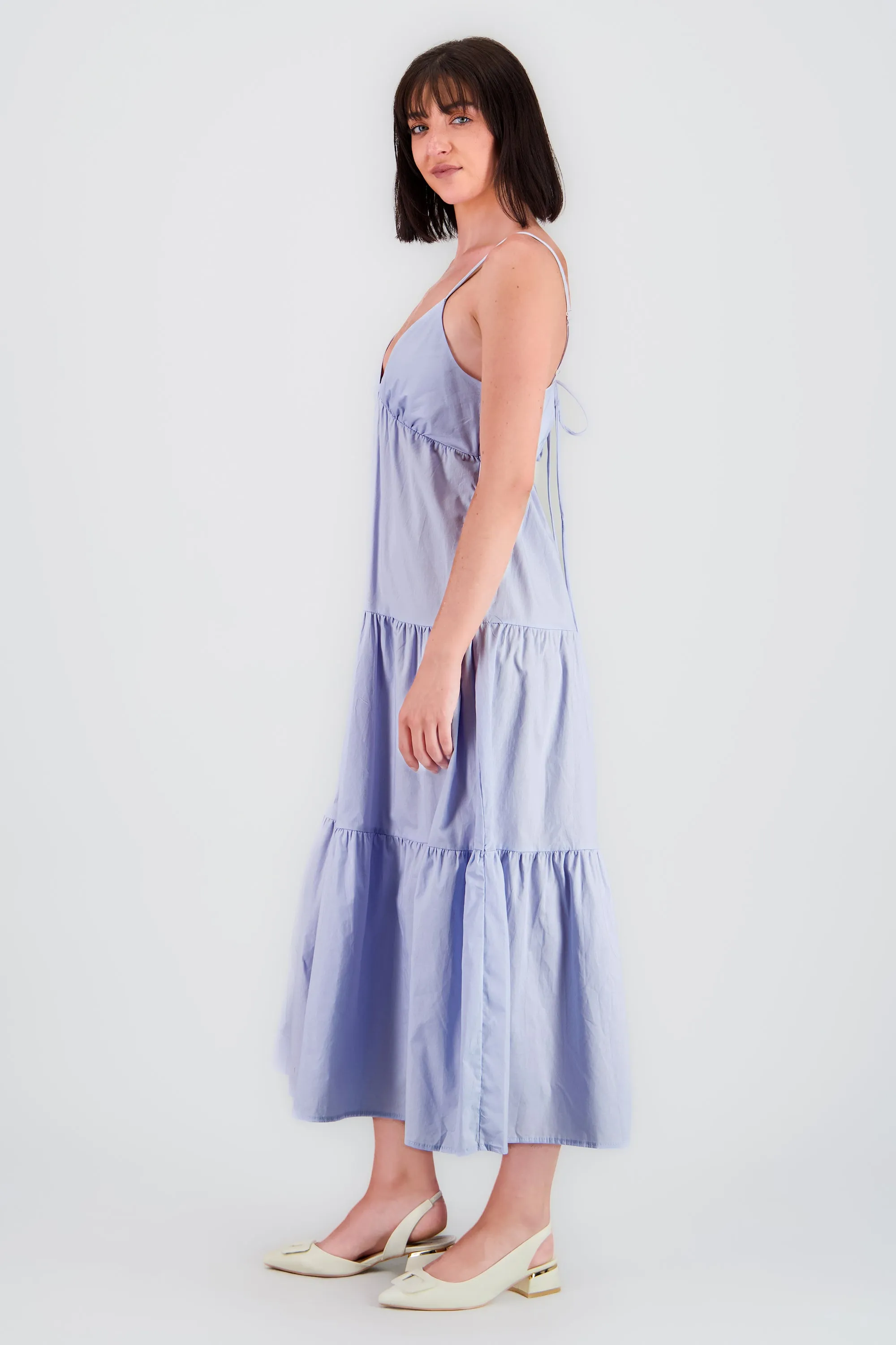 Vestido con escote maxi liso sold by Shasa product image thumbnail 3