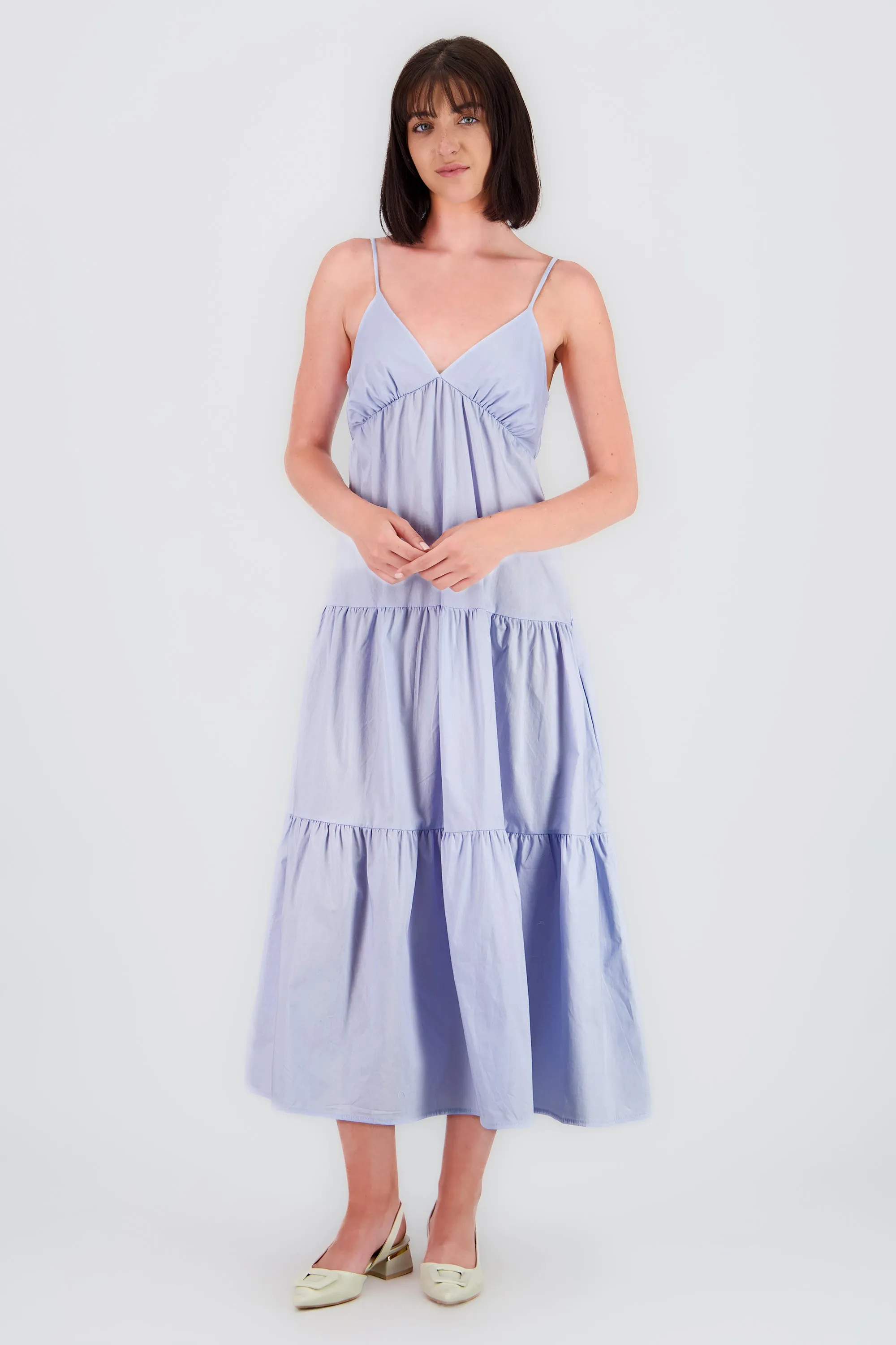 Vestido con escote maxi liso sold by Shasa product image thumbnail 2