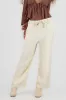 Pantalon recto liso detalle textura jareta sold by Shasa