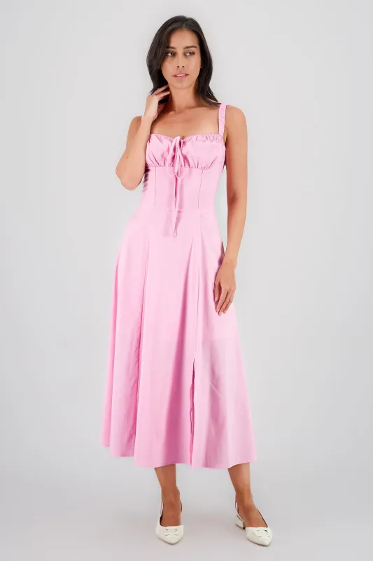 Vestido maxi liso sold by Shasa