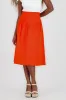 Falda midi pretina ancha sold by Shasa