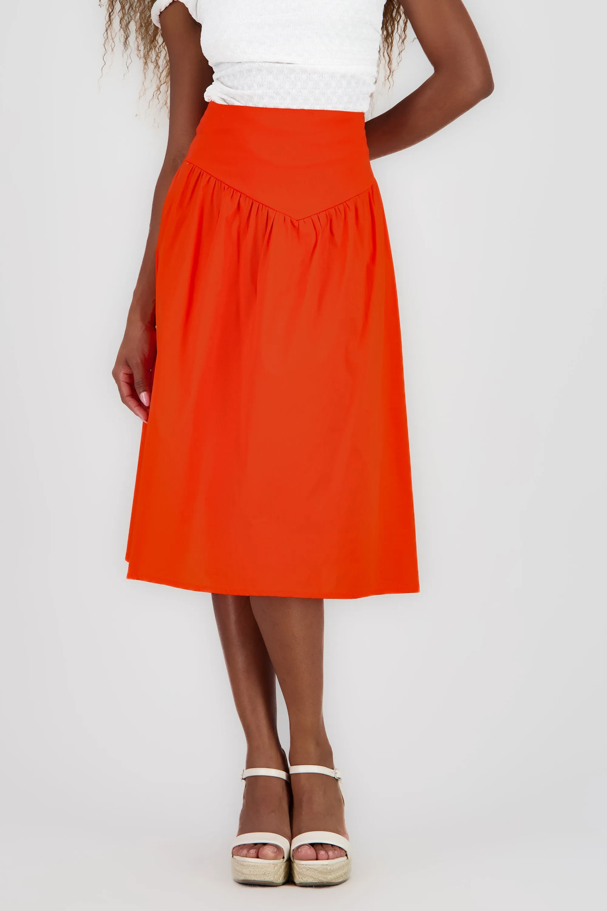 Falda midi pretina ancha sold by Shasa product image thumbnail 2