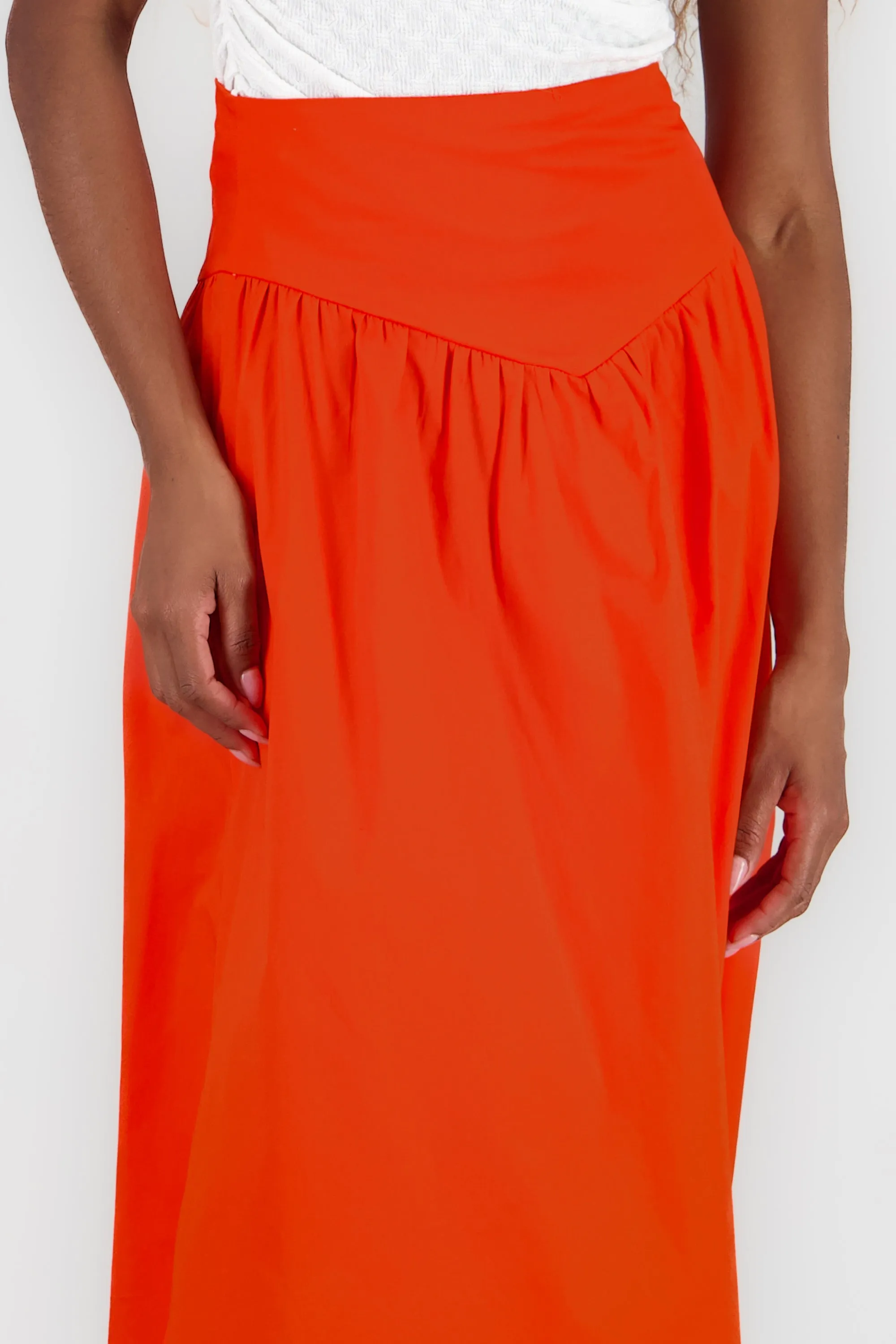 Falda midi pretina ancha sold by Shasa product image thumbnail 5