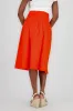 Falda midi pretina ancha sold by Shasa