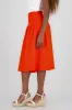 Falda midi pretina ancha sold by Shasa