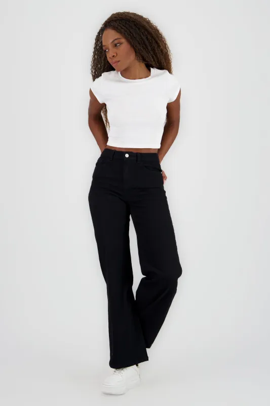 Jeans wide leg amplios sold by Shasa