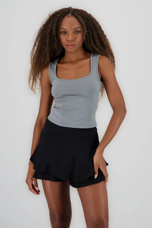 Top sin manga escote cuadrado sold by Shasa