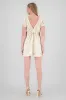 Vestido mini escote V popleina bordada Hypsters sold by Shasa