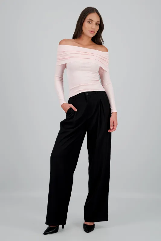 Pantalon liso amplio sold by Shasa