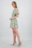 Vestido mini estampado flores sold by Shasa