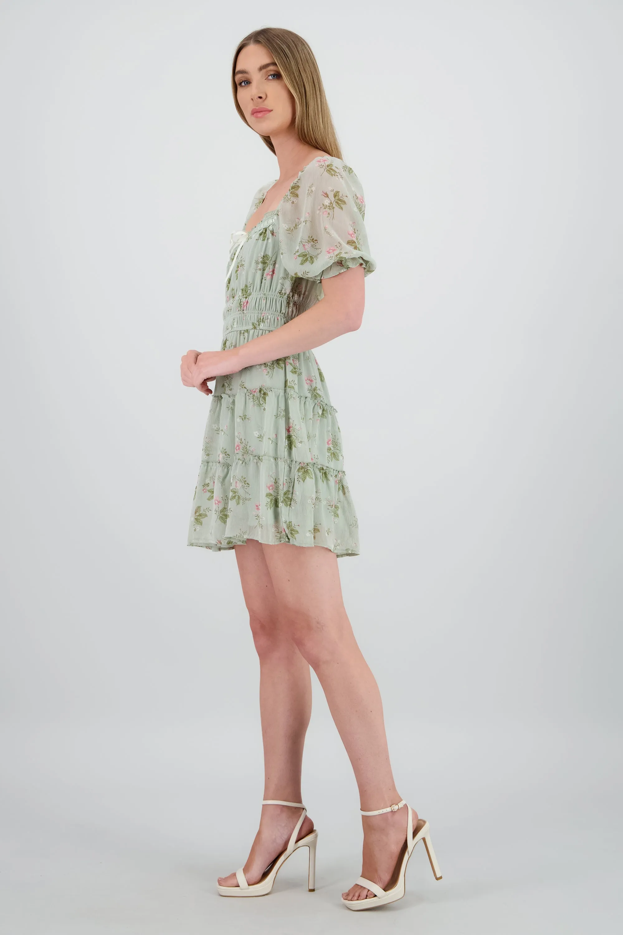 Vestido mini estampado flores sold by Shasa product image thumbnail 3