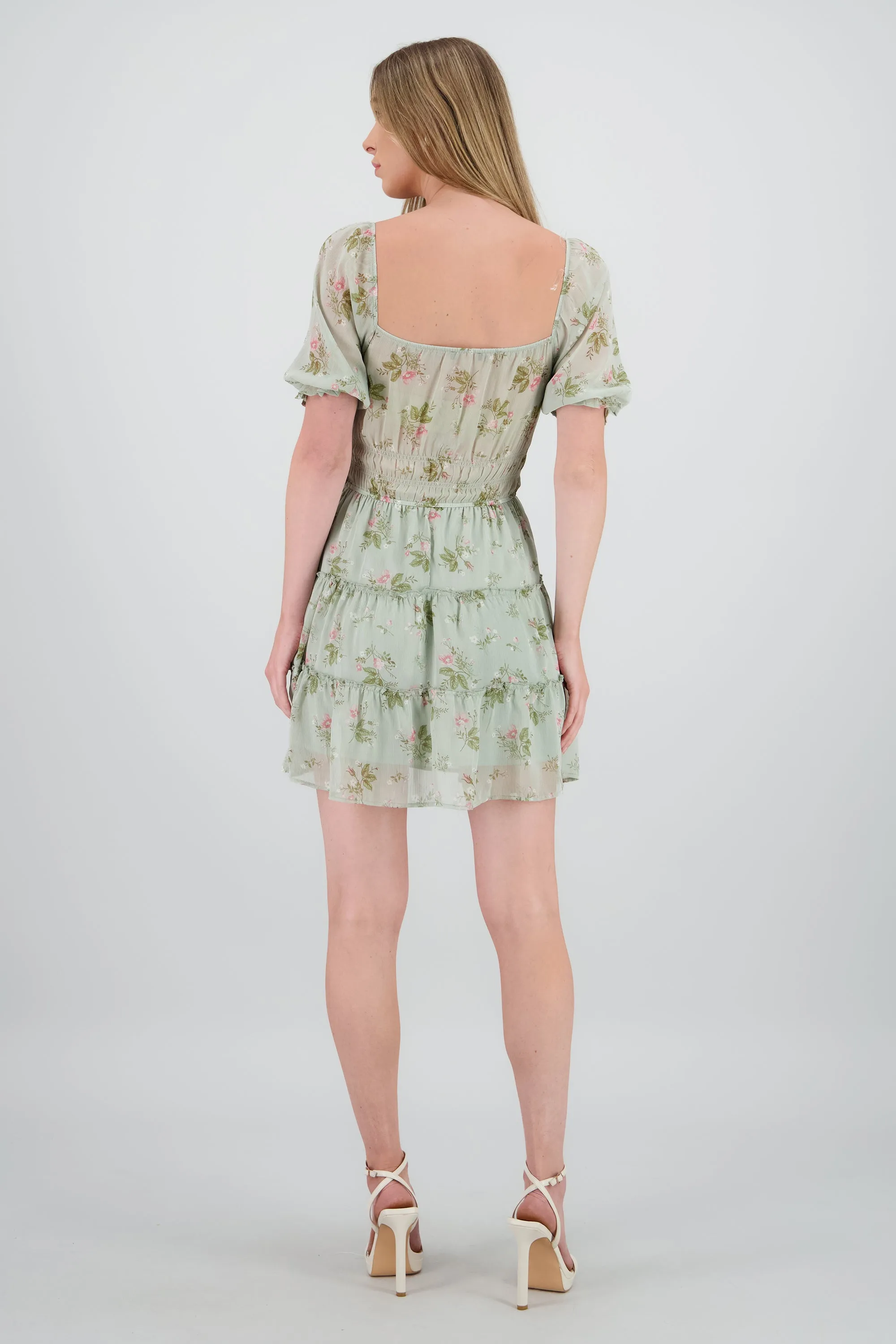 Vestido mini estampado flores sold by Shasa product image thumbnail 4