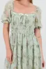 Vestido mini estampado flores sold by Shasa