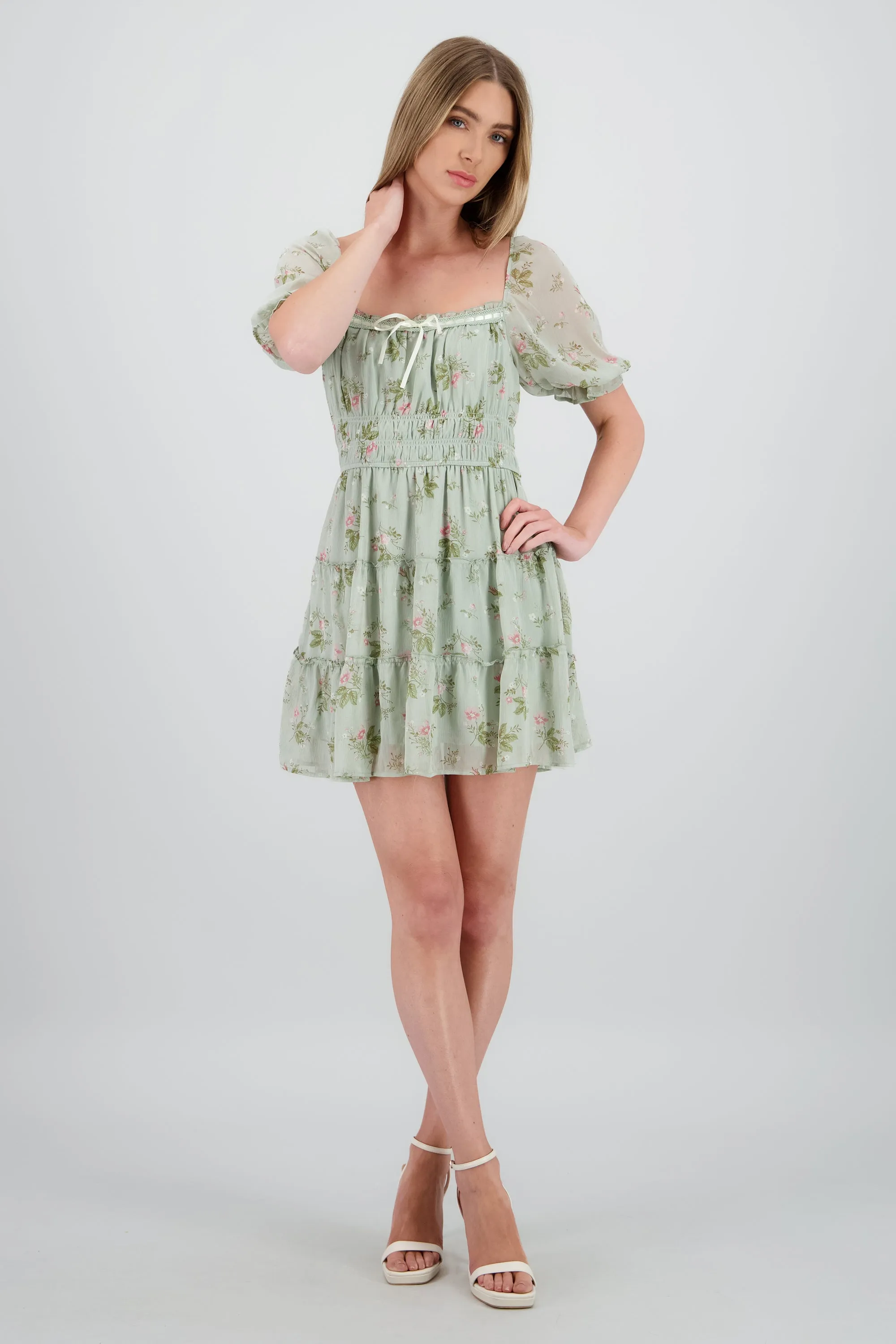 Vestido mini estampado flores sold by Shasa product image thumbnail 2