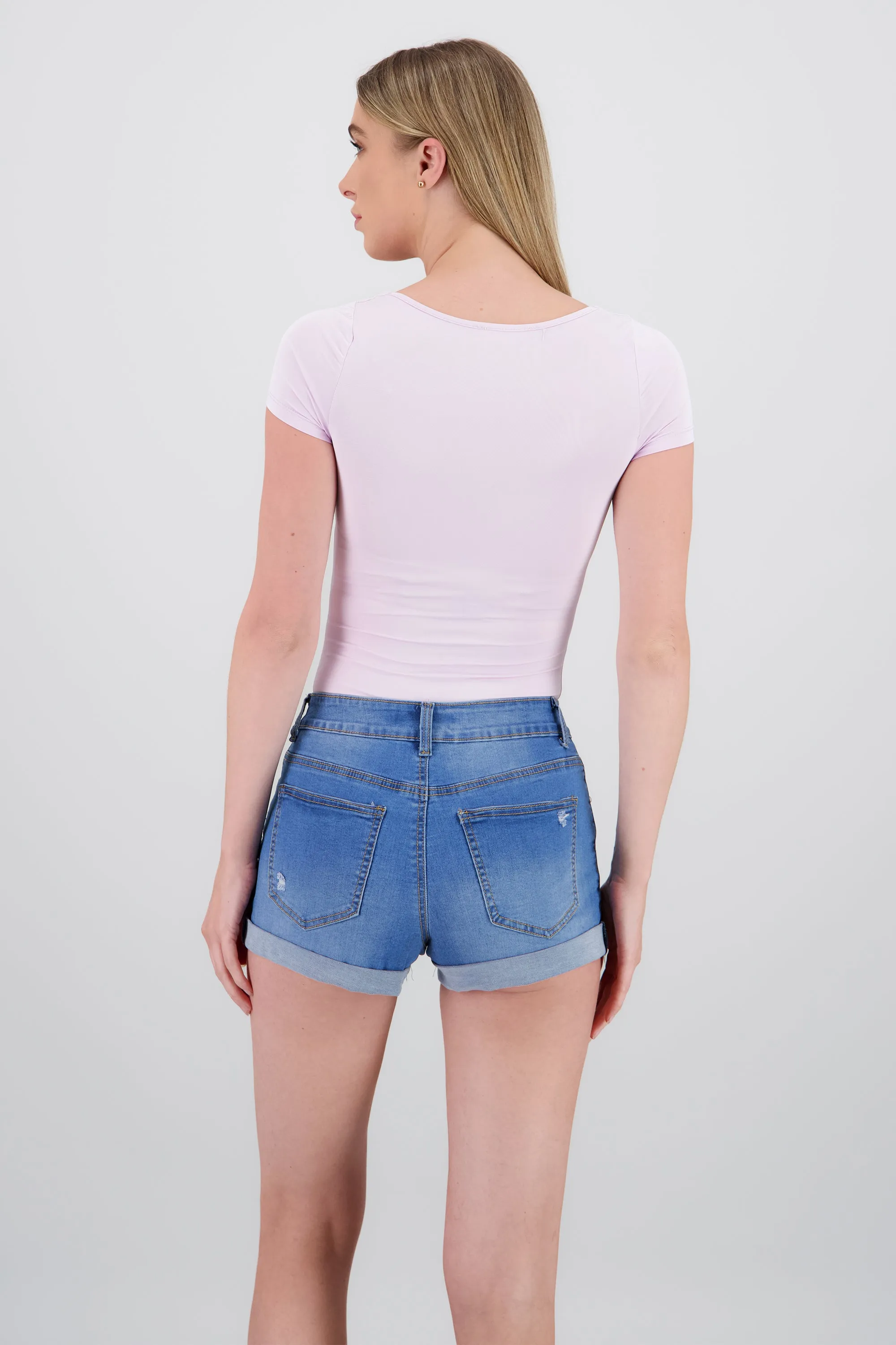 Bodysuit escote cuadrado doble tela sold by Shasa product image thumbnail 4