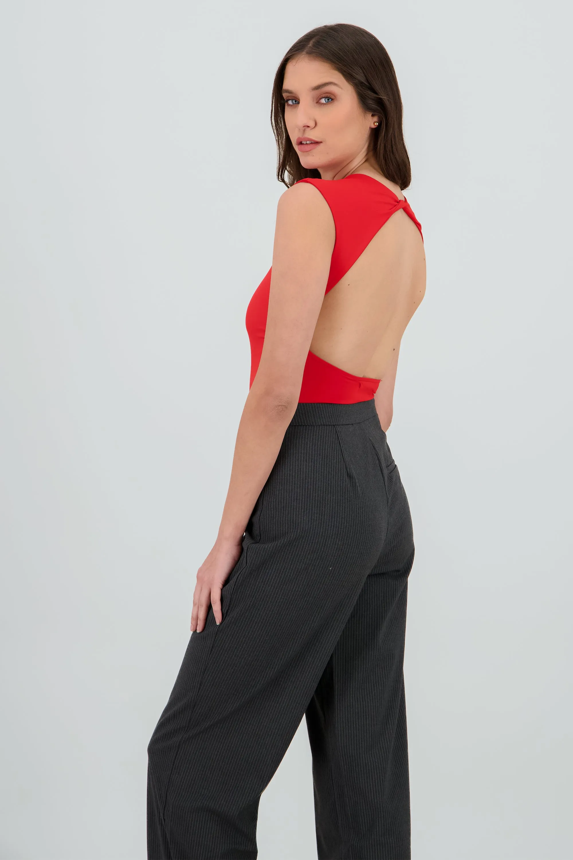 Body manga corta escote espalda sold by Shasa product image thumbnail 4