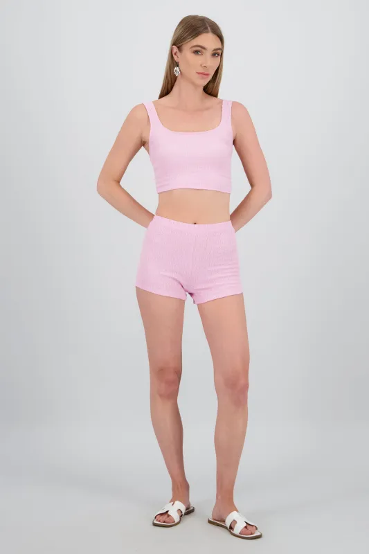 Shorts mini textura sold by Shasa