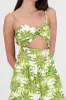 Vestido midi tirantes detalle abertura sold by Shasa