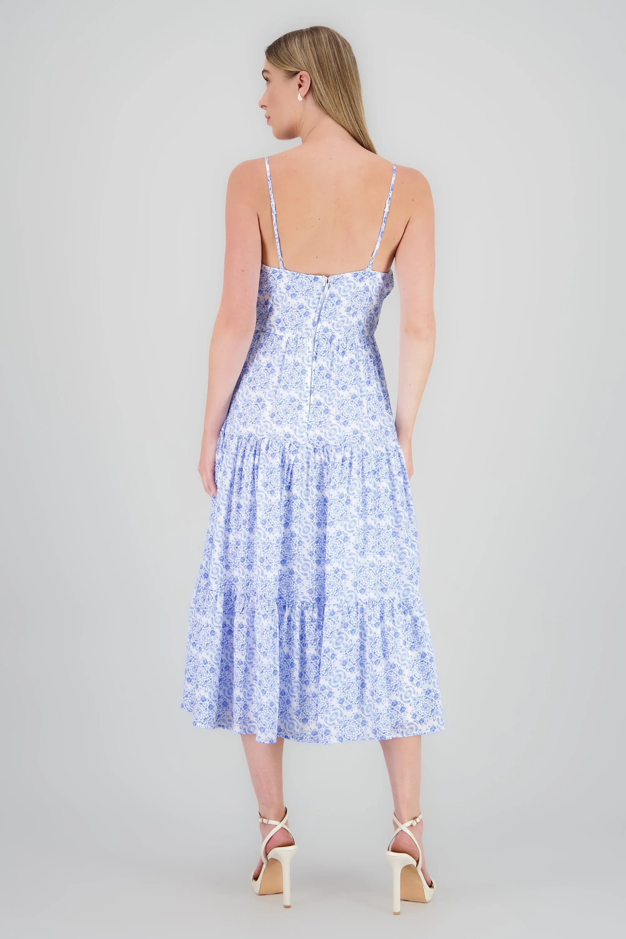 Vestido maxi lino estampado sold by Shasa product image thumbnail 4