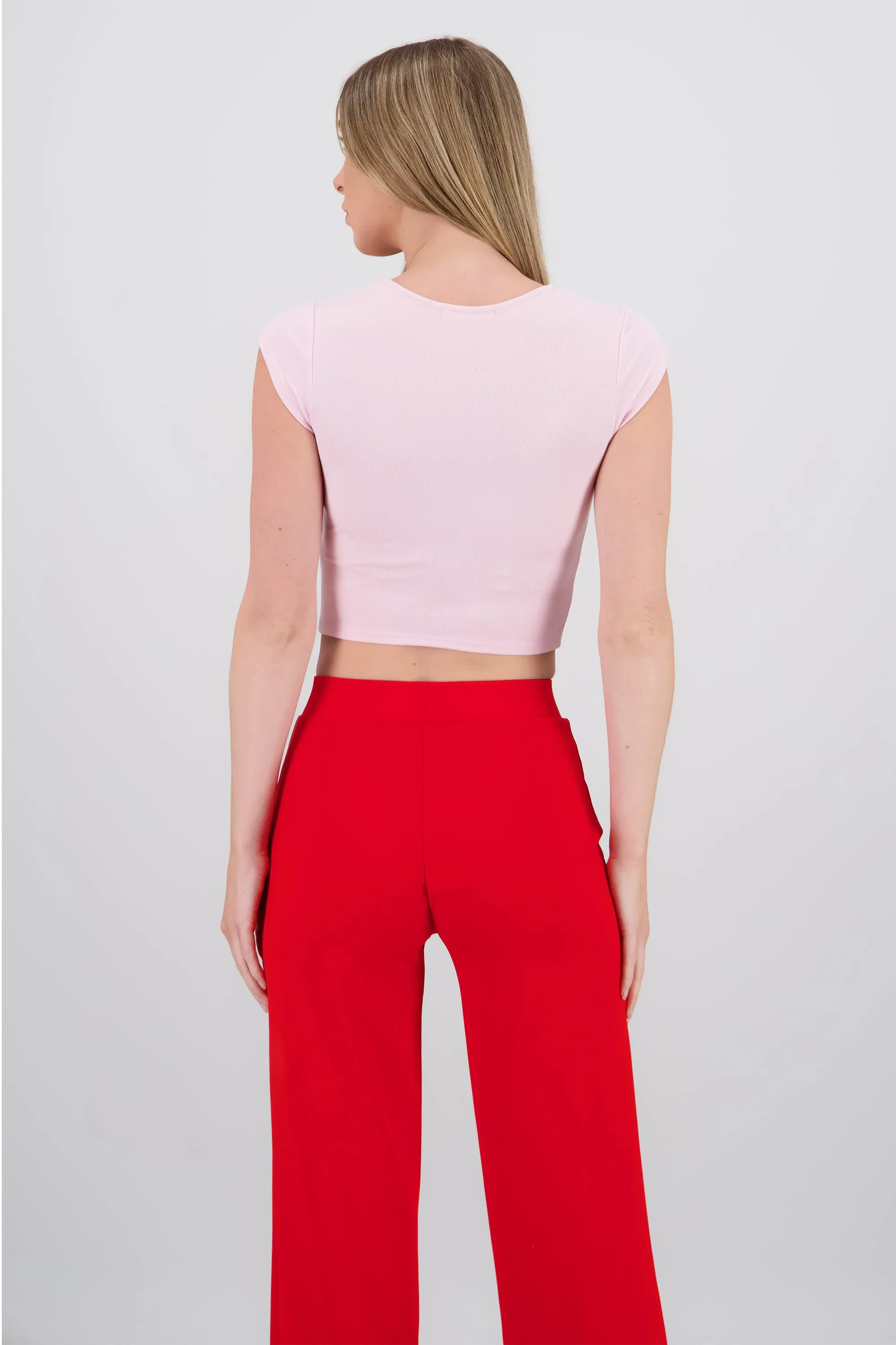 Top escote cuadrado manga corta sold by Shasa product image thumbnail 4