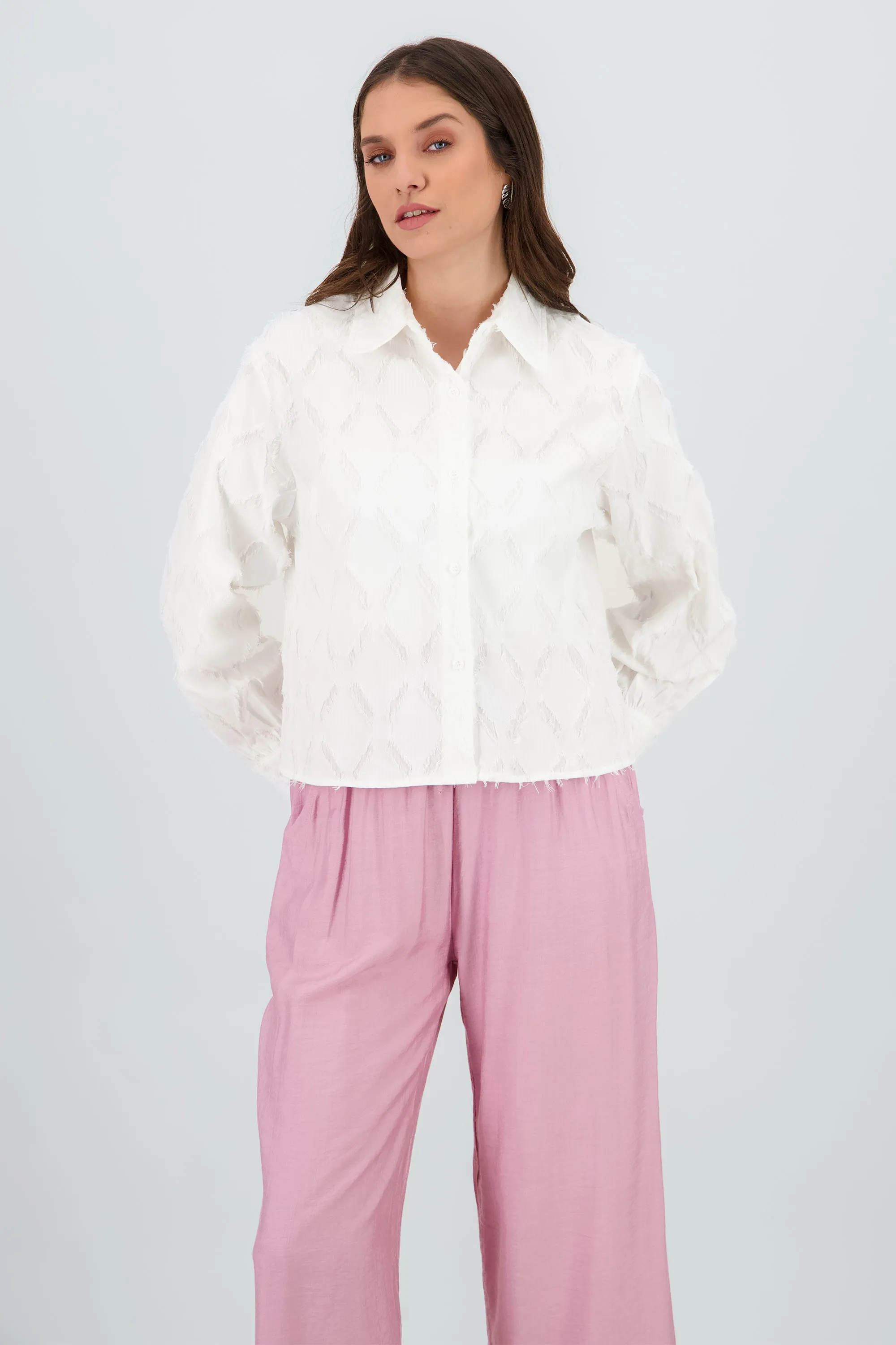 Camisa crop bordado sold by Shasa product image thumbnail 2