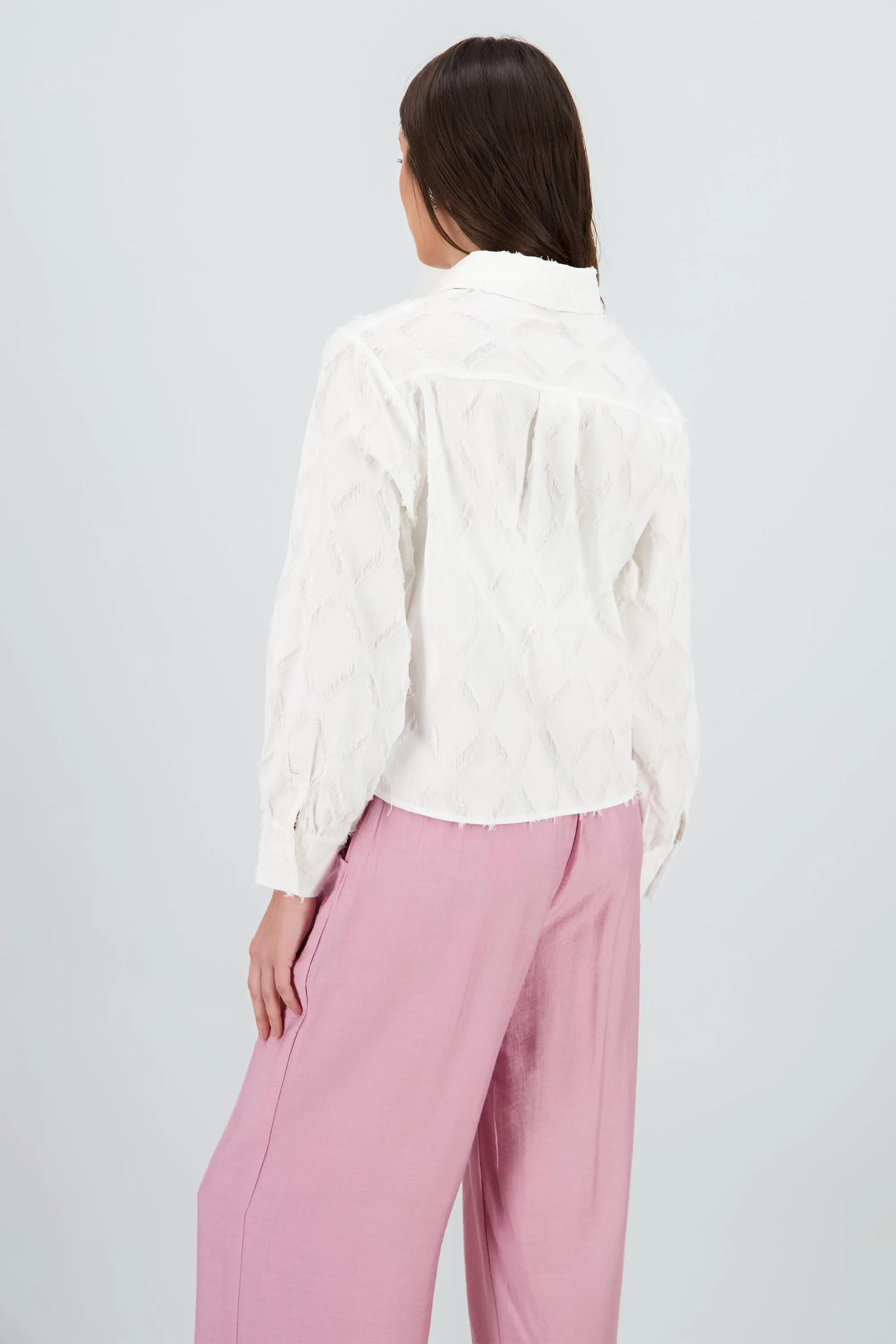 Camisa crop bordado sold by Shasa product image thumbnail 4