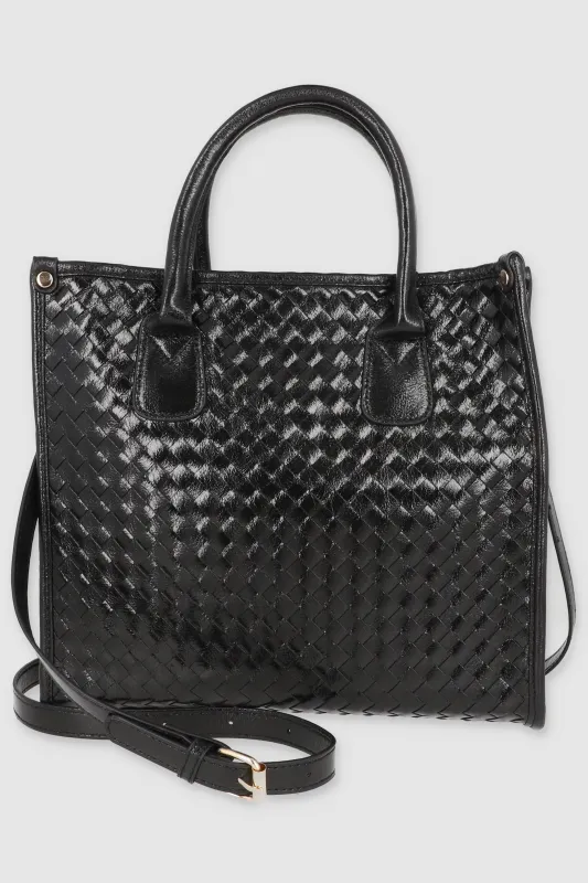 Bolsa tote entrelazada sold by Shasa