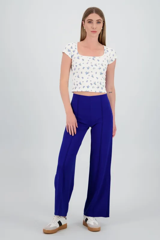 Pantalón Flared Costuras sold by Shasa