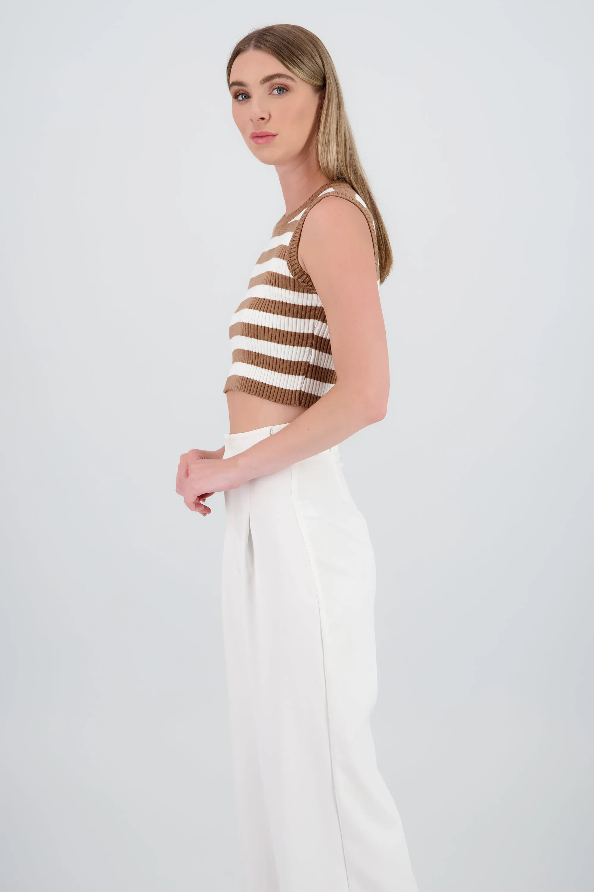 Top tejido rib rayas sold by Shasa product image thumbnail 3