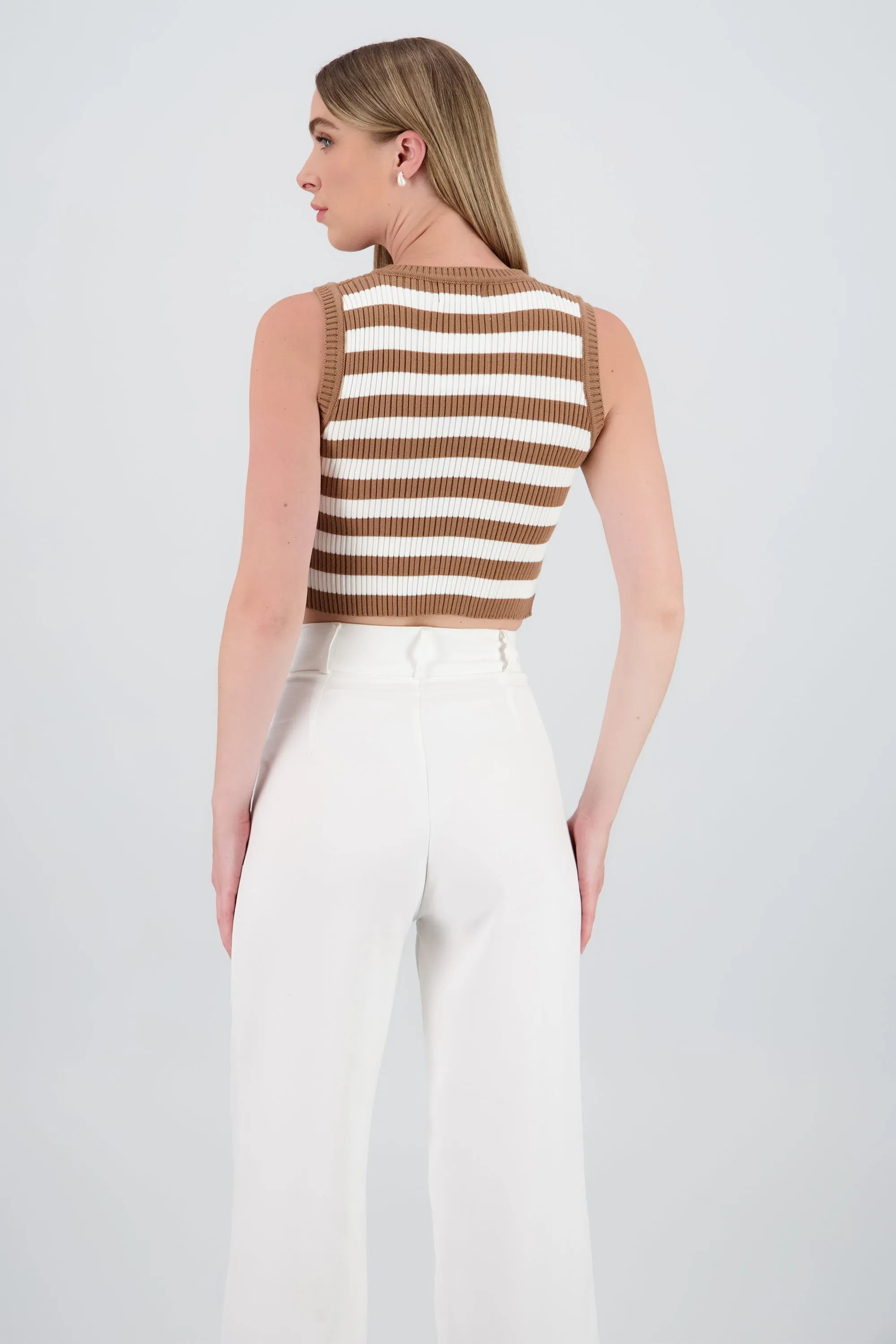 Top tejido rib rayas sold by Shasa product image thumbnail 4