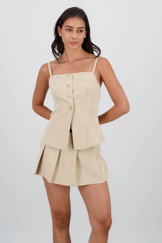 Chaleco tirantes con botones sold by Shasa