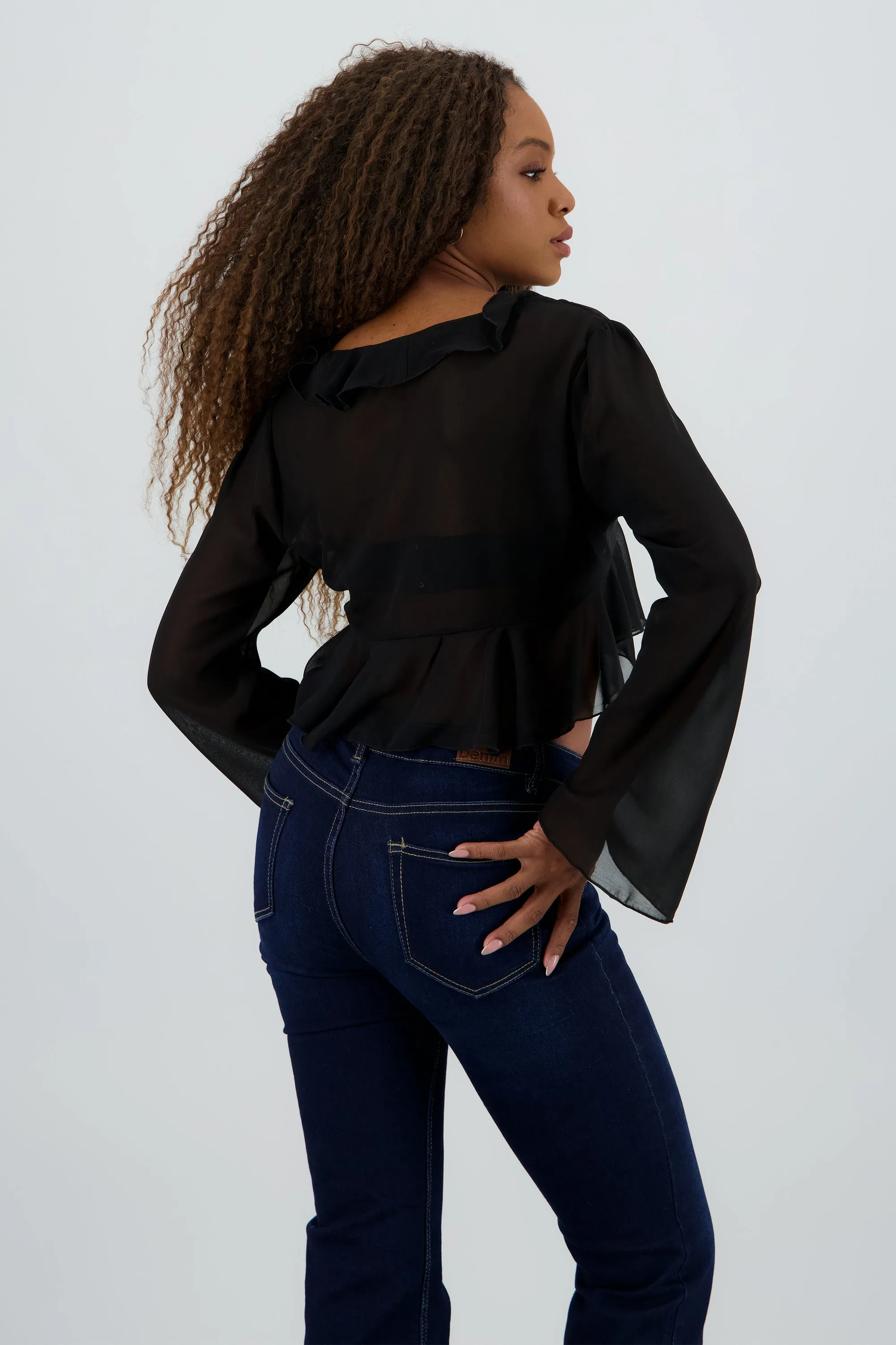 Blusa manga larga olanes sold by Shasa product image thumbnail 4