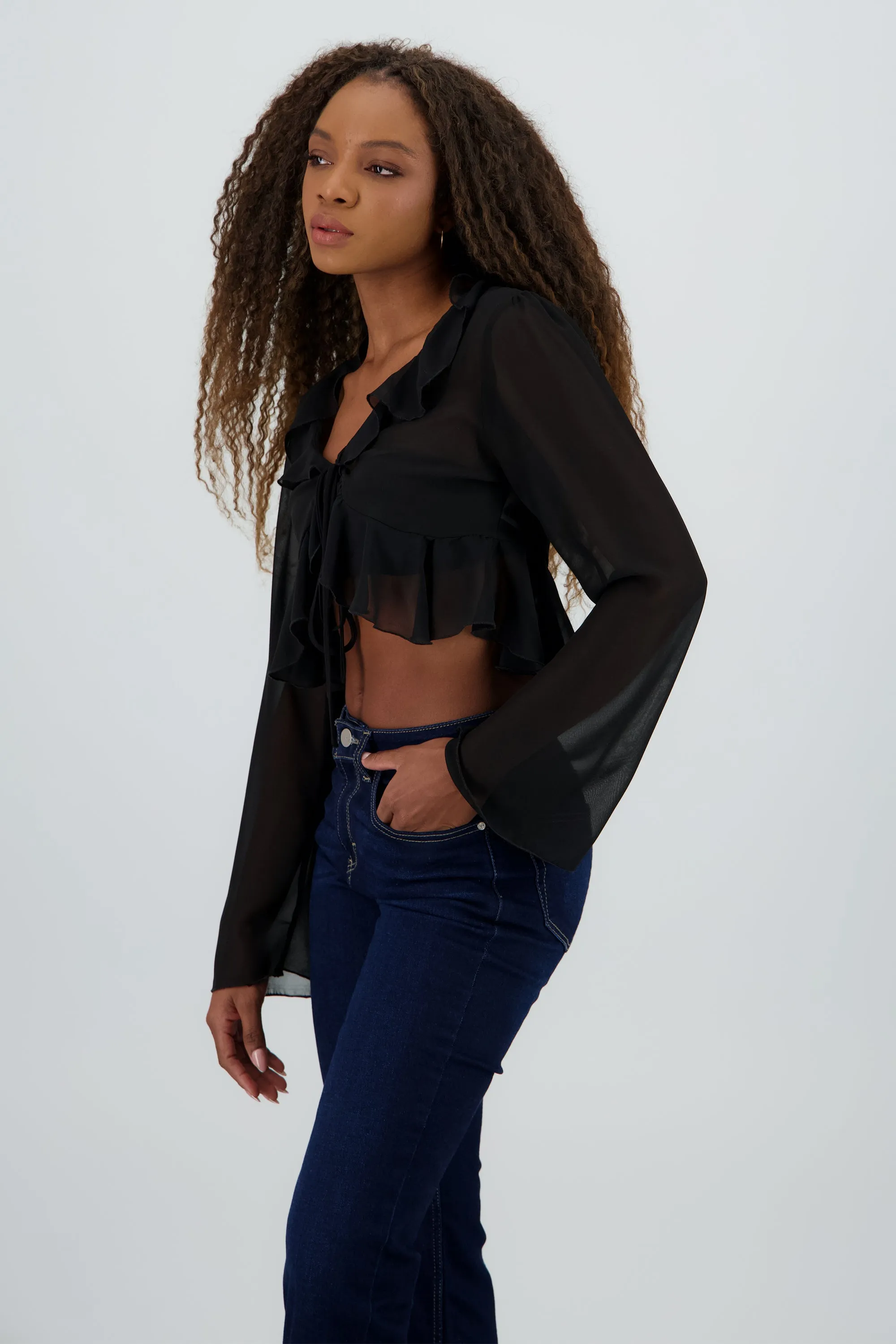 Blusa manga larga olanes sold by Shasa product image thumbnail 3