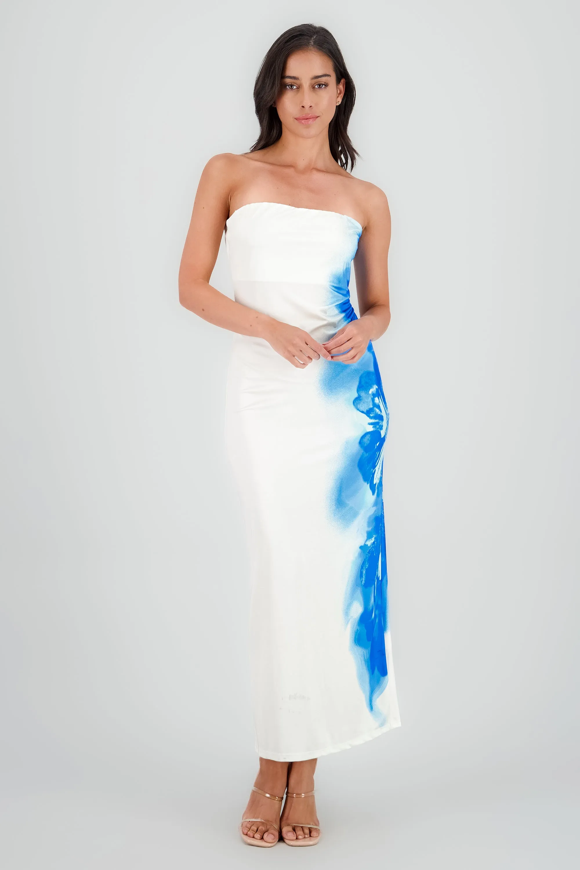 Vestido satin mini sold by Shasa