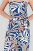 Jumpsuit strapless amplio detalle estampado sold by Shasa