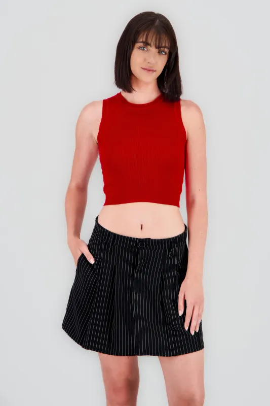 Top sin mangas tejido sold by Shasa